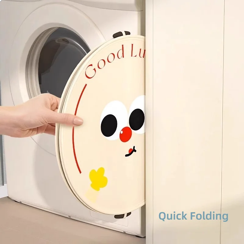 سلة غسيل قابلة للطي مع غطاء - سلة ملابس قذرة قابلة للطي |   مقاوم للرائحة والغبار للمهاجع والمنزل |   توفير المساحة،