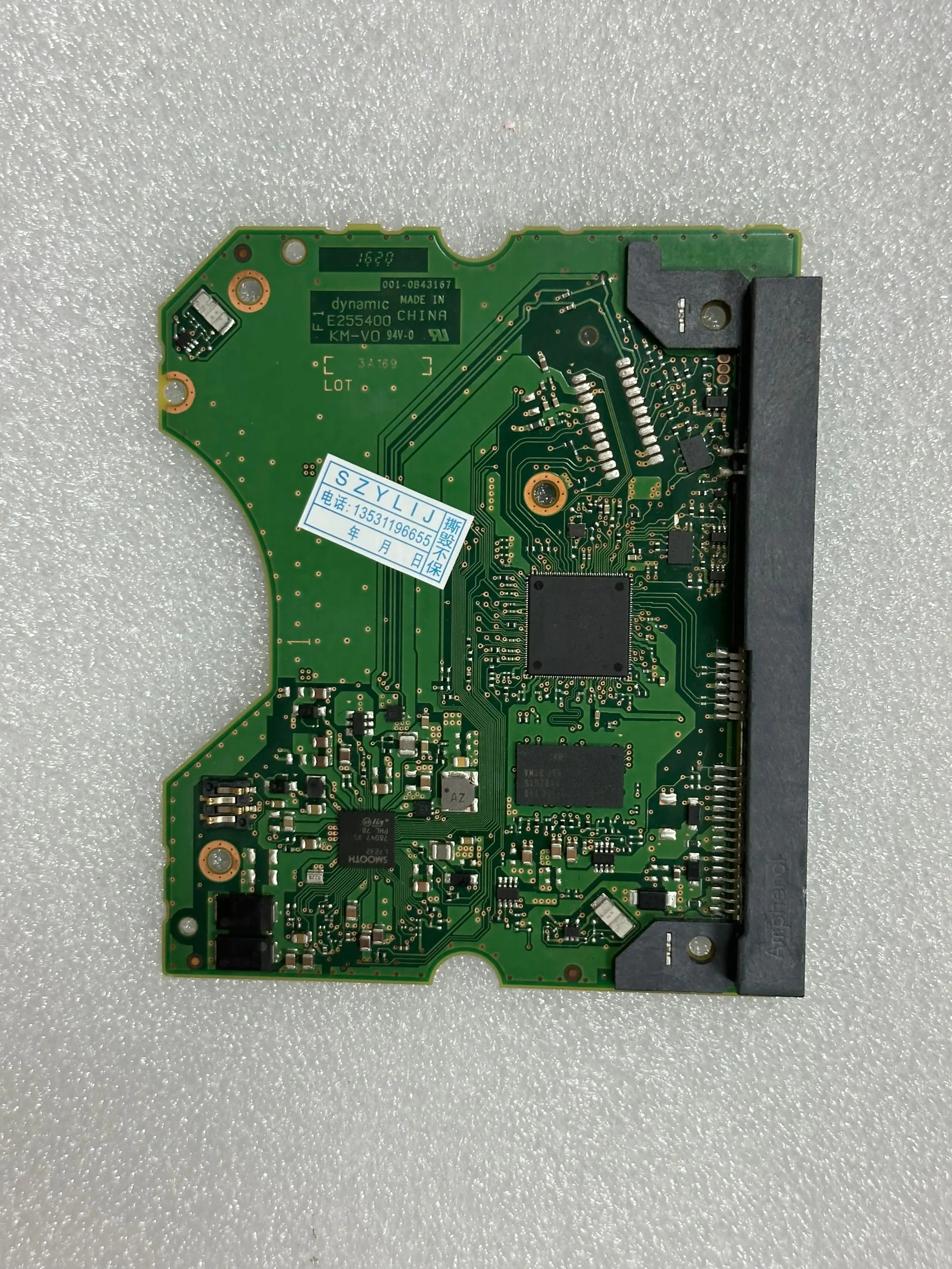 

0B43167 Hitachi IBM Western Digital Enterprise, печатная плата на жестком диске 004-0B43167 , 001-0B43167 / 0B43166