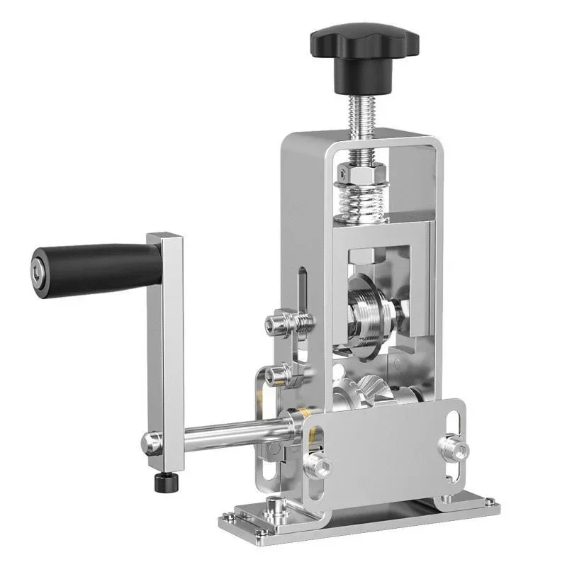 수동 와이어 스트리퍼, 홈 차고 작업용 핸드 크랭크 드릴이 있는 전기 필링 기계, 1-25mm 케이블