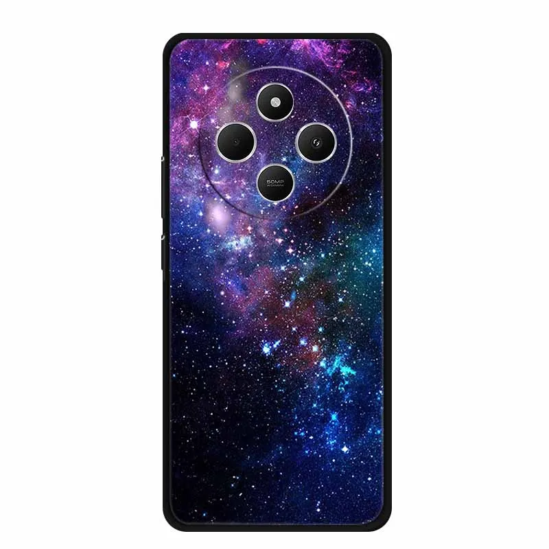 For Xiaomi Poco C75 Case POCOC75 Black Silicone Soft Back Cover Case For Poco C75 Phone Case C 75 6.88\