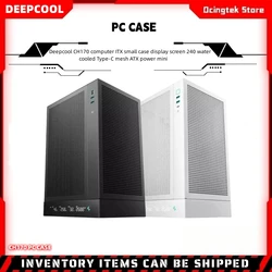 Deepcool CH170 computer ITX small case display screen 240 water-cooled Type-C mesh ATX power mini