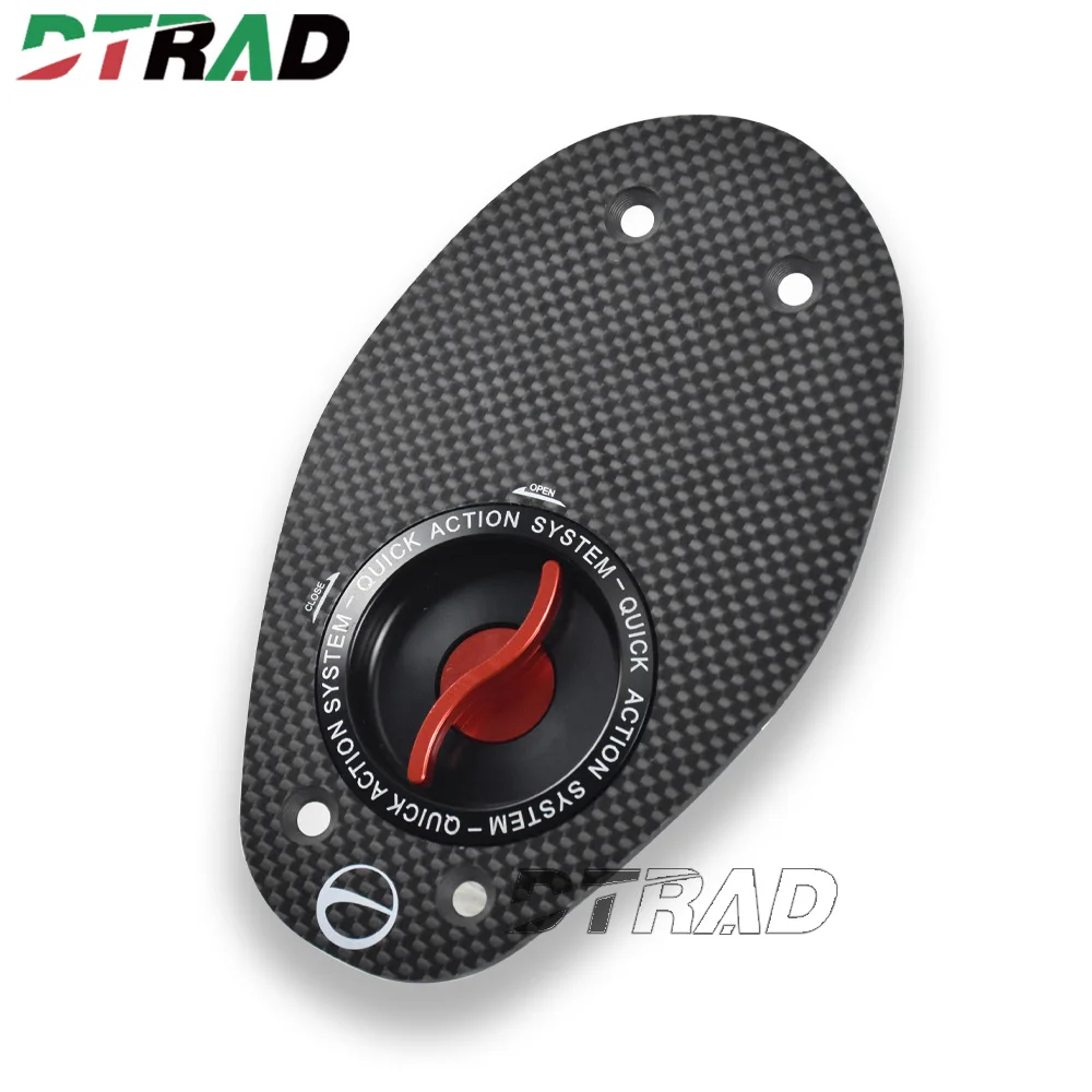 ألياف الكربون عمل سريع غطاء حشو الوقود ل DUCATI MULTISTRADA SPORT 1000/S 620 GT1000 دراجة نارية بدون مفتاح غطاء خزان البنزين