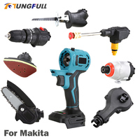 Brushless Electric Treasure Multitool Tools Oscillating Tool Driver for MAKITA Chainsaw Drill Jig/Reciprocating Saw No battery