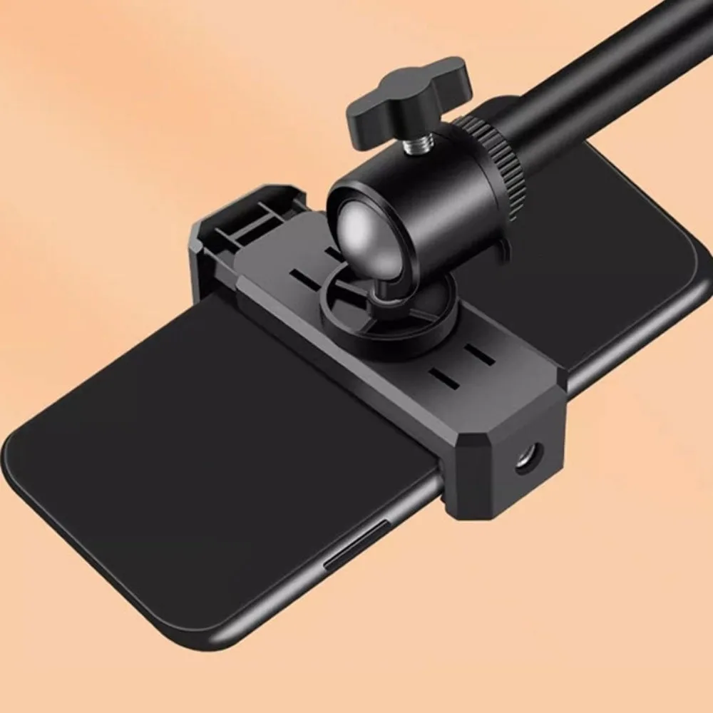 

Светодиодный светильник для прямых трансляций, портативный квадратный регулируемый светильник-трипод для телефона, дополнительный свет для макияжа и студийной съемки