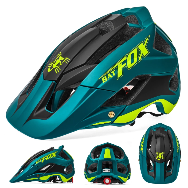 BATFOX nuevo casco Unisex ciclismo de montaña MTB casco de bicicleta capacete ciclismo ultraligero cascos de bicicleta de montaña casco ciclismo