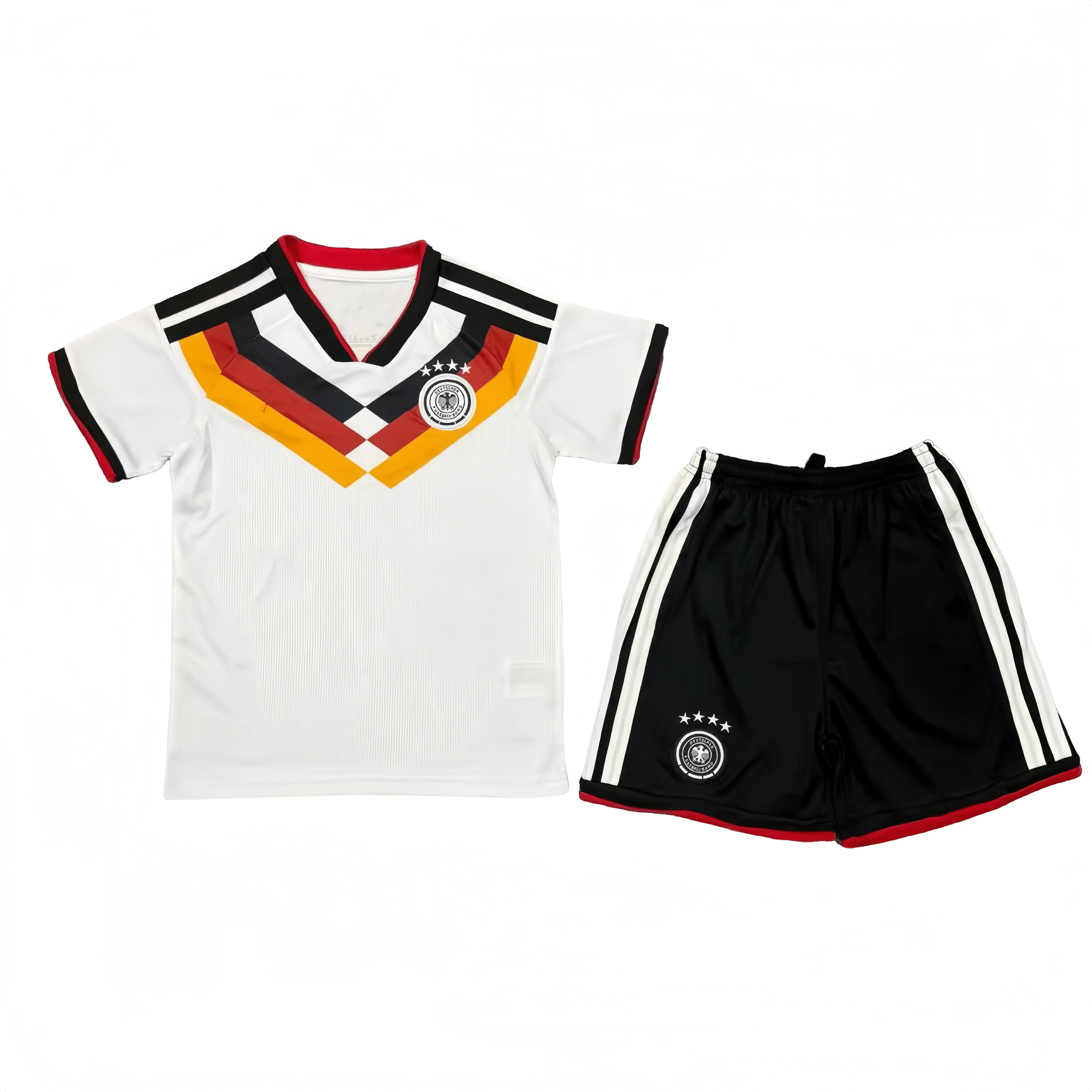 

Germany Football Jersey Set Equipped with Breathable Quick-dry Fabric Daily Casual Wear Available in Multiple Sizes for Adults