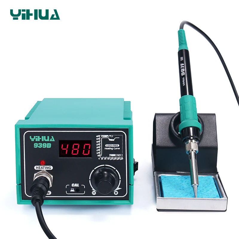 Factory supplier YIHUA 939D 60W soldering iron manufacturer desoldering tools electronics repair soldering station