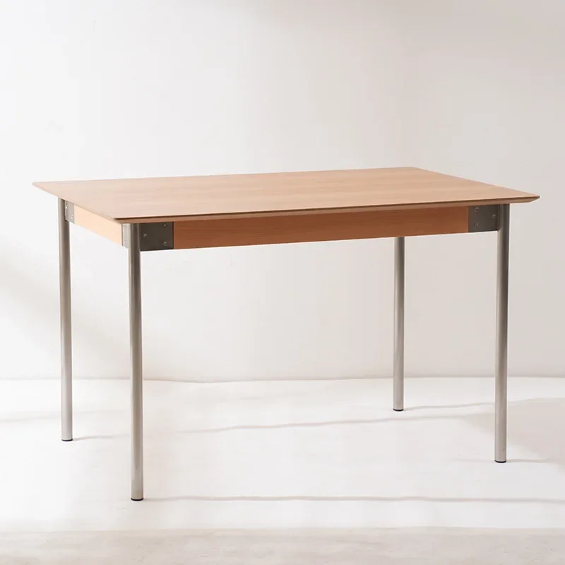 طاولة طعام عتيقة من الخشب الصلب #1