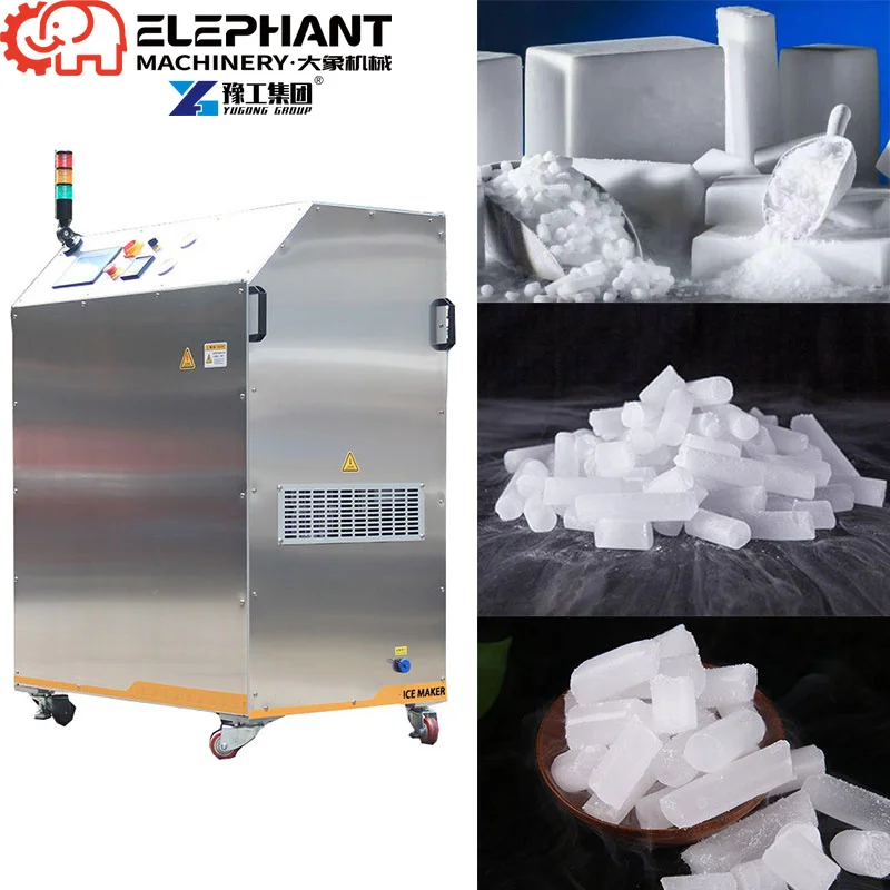 Factory Direct Supply Dry Ice Maker 50kg/h Energy Saving Easy Operation Small Production Dry Ice Processing Machine