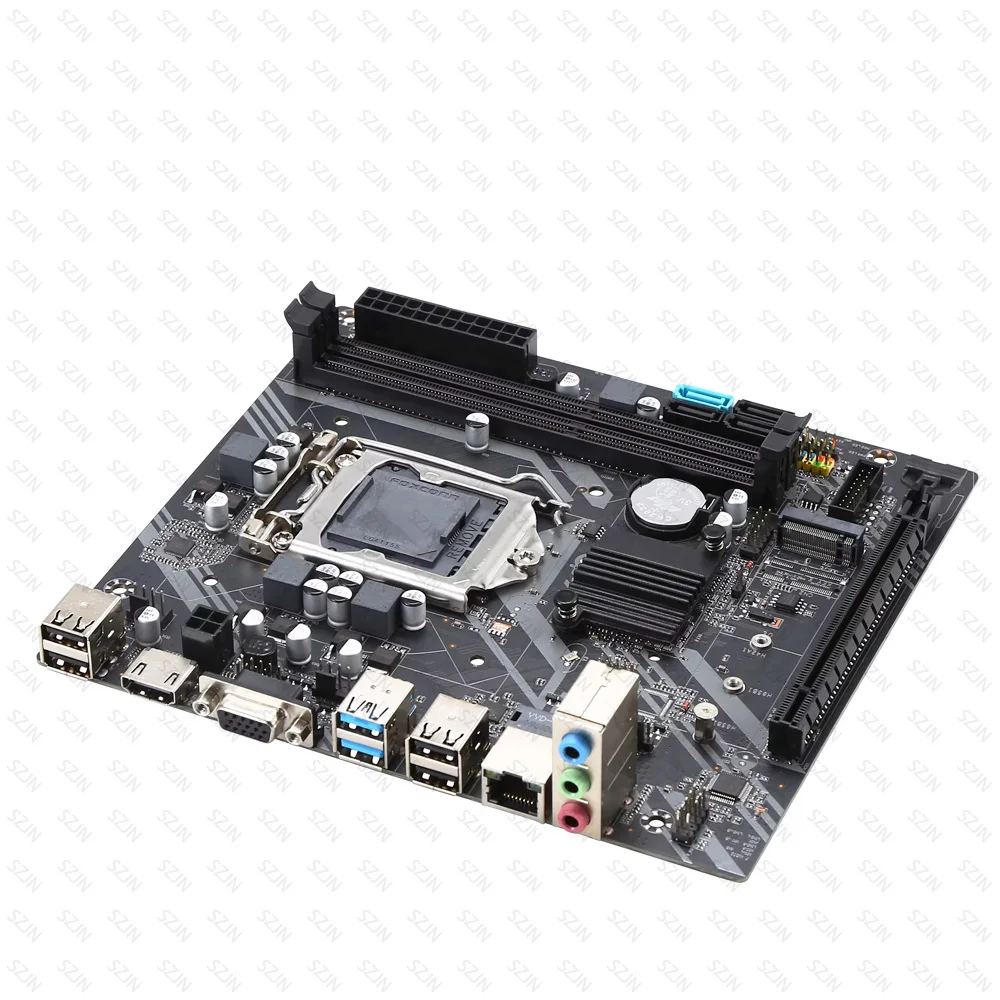 مجموعة اللوحة الأم B75 معالج LGA 1155 مع مبرد وحدة المعالجة المركزية DDR3 16G الذاكرة دعم M2 NVME طقم مكتب استهلاك منخفض للطاقة