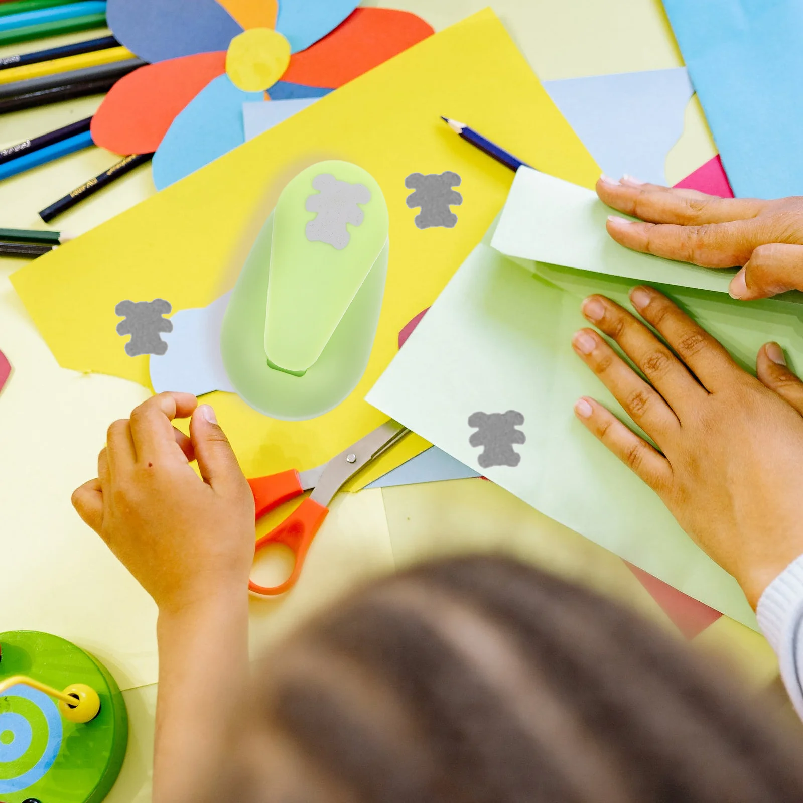 

Paper Punch Plastic DIY Scrapbooking Crafts Card Making Photo Album Hole Punch Hole Puncher Scrapbooking DIY Puncher