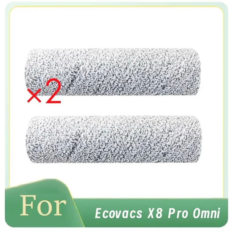 

Новые 2 шт. роликовые салфетки A59P для робота-пылесоса Ecovacs X8 Pro Omni: долговечные запасные части и аксессуары для уборки