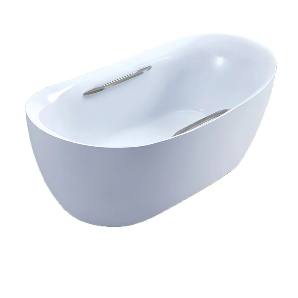 

1800mm Seamless Docking Freestanding Bathtub Acrylic Armrests Tub NS5025