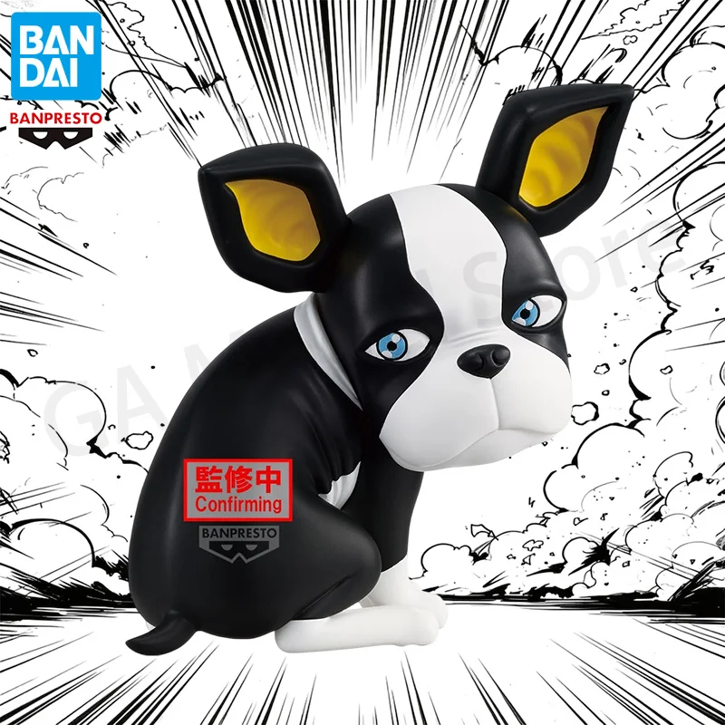 

In Stock BANDAI Original Anime JoJo's Bizarre Adventure SOFVIMATES Iggy Dog Action Figure Collectible Model Toy Birthday Gift