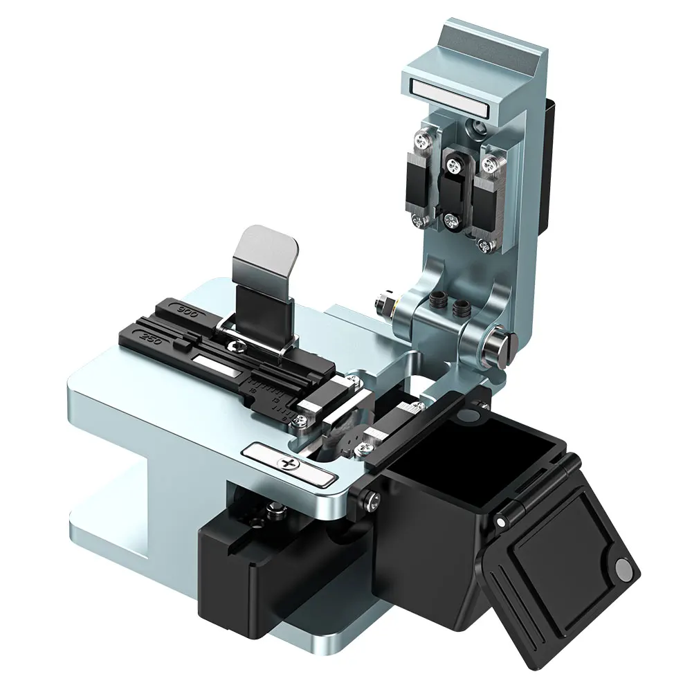 

V20 Высокоточный плоский угол ≤ 0,5 ° Нож для резки оптоволокна, предназначенный для холодного сращивания и горячего плавления.