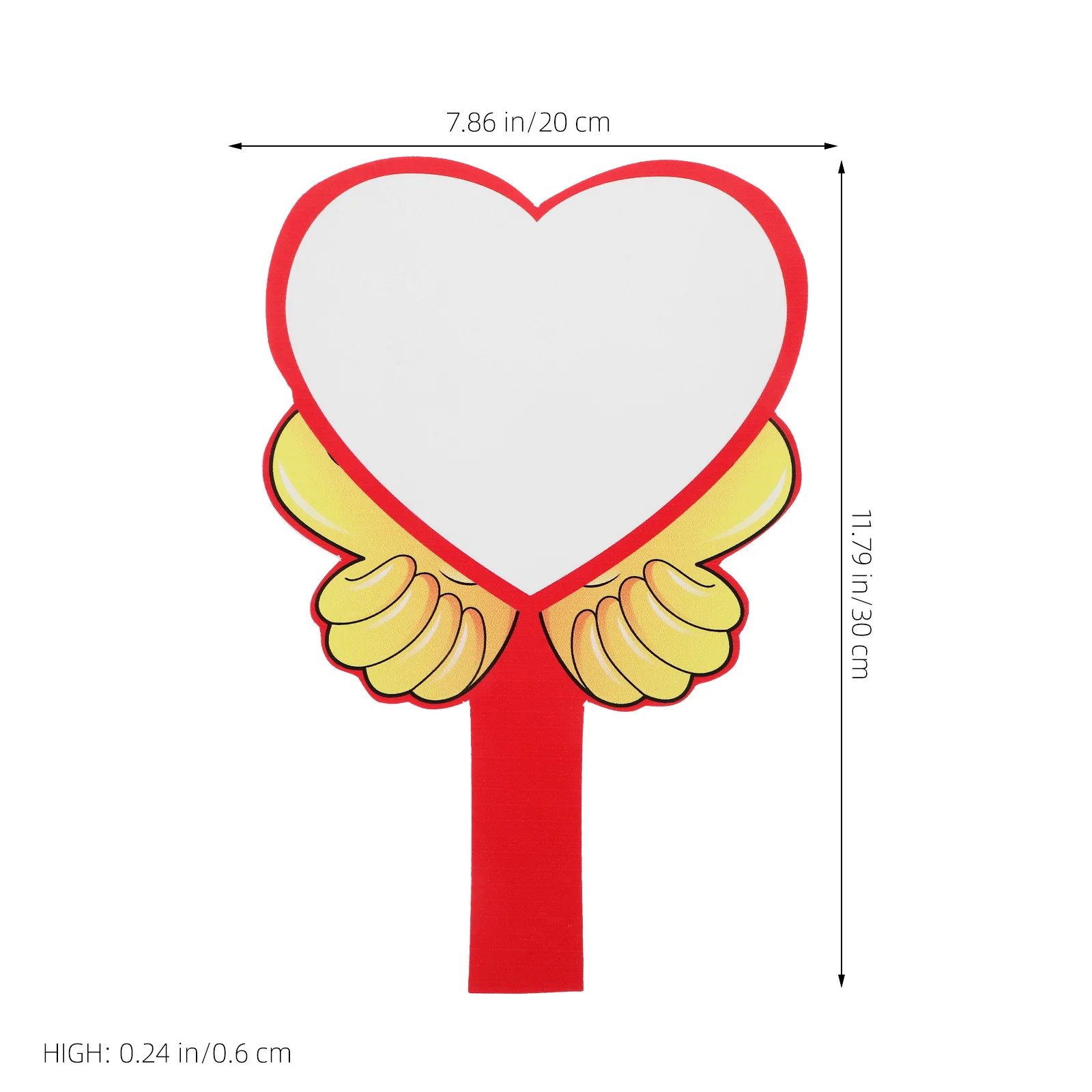 3 قطعة لوحة النتائج المحمولة الفارغة دائم بولي كلوريد الفينيل قابل للمسح السبورة للألعاب ولوحة النتائج اليد لوحات الملصقات #4