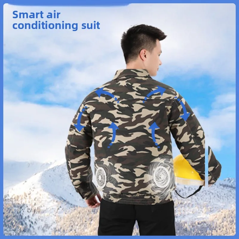 Air Conditioning Clothes Clothes with Fans in Summer Labor Insurance, Welding Site Cooling, Sun Protection, Overalls