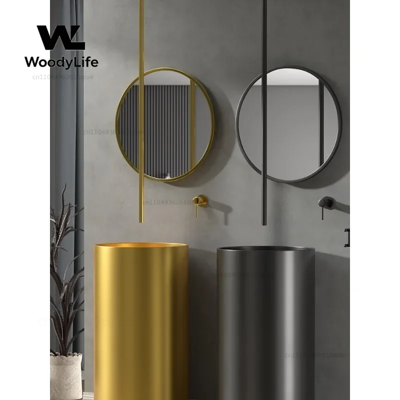 Concealed All-copper Ceiling Faucet Hotel Ceiling Hanging Water Outlet Automatic Wall-type Induction Faucet Hot and Cold