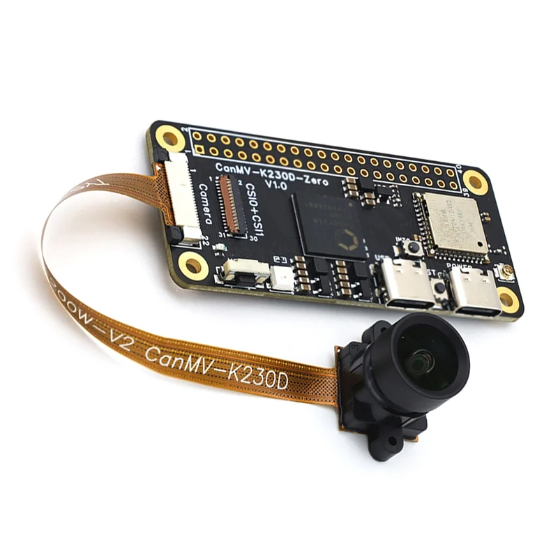 Canmv K230D NUL Development Board Machine Vision-herkenning Camera2093 AI RISC-V Moederbord Kunstmatige intelligentie B