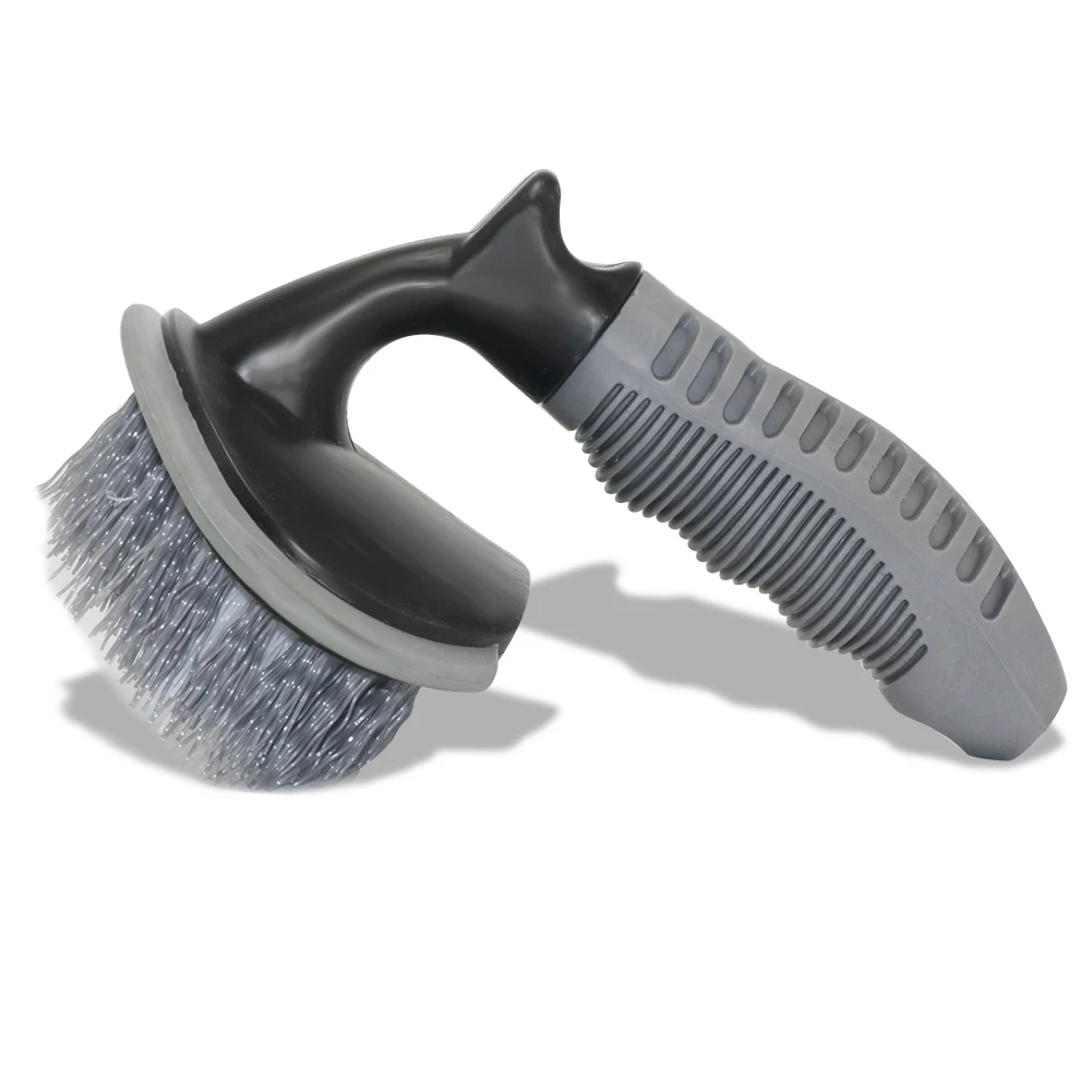 Car Tyre Cleaning Brush T-Type Multi-Functional Wheel Hub Brush Car Washing Tool Car Wheel Brush Car Accessories