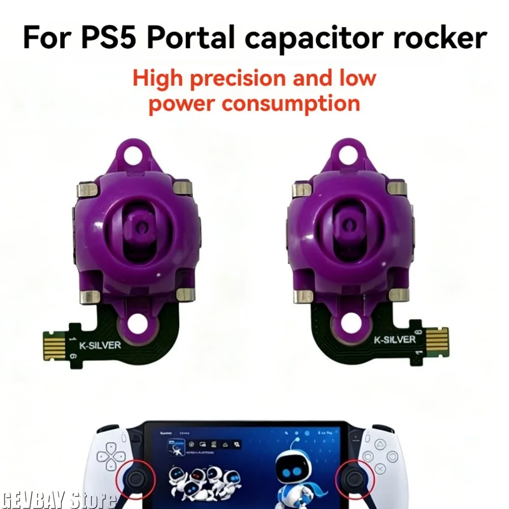 New Responsive Capacitive Joystick Replacement Electromagnetic Thumbstick for Console Smooth Operation and Long Time Use