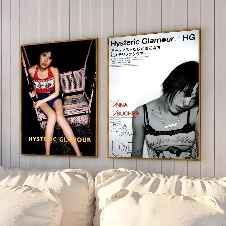 H-HystericS Glamour BRAND Poster HD Waterproof High-Toughness Self
