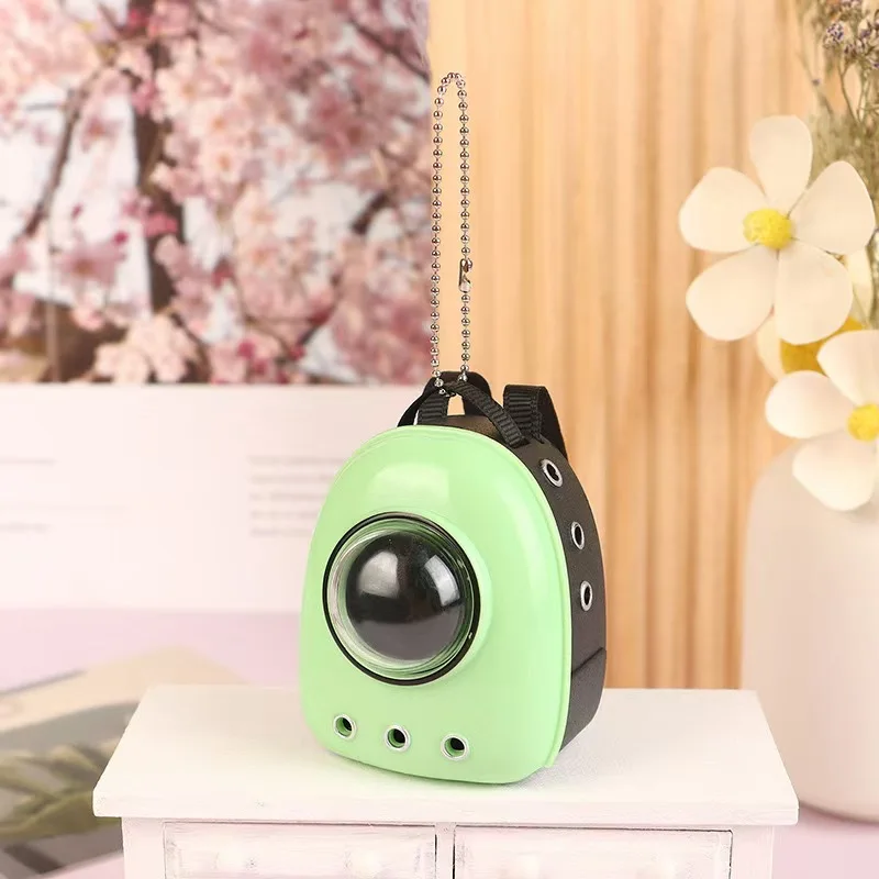 Plecak dla lalek Kawaii - pyłoszczelna torba podróżna, odpowiednia dla lalek o wysokości 15-17 cm, zapinana na zamek, prezent dla fana, prezent na Boże Narodzenie