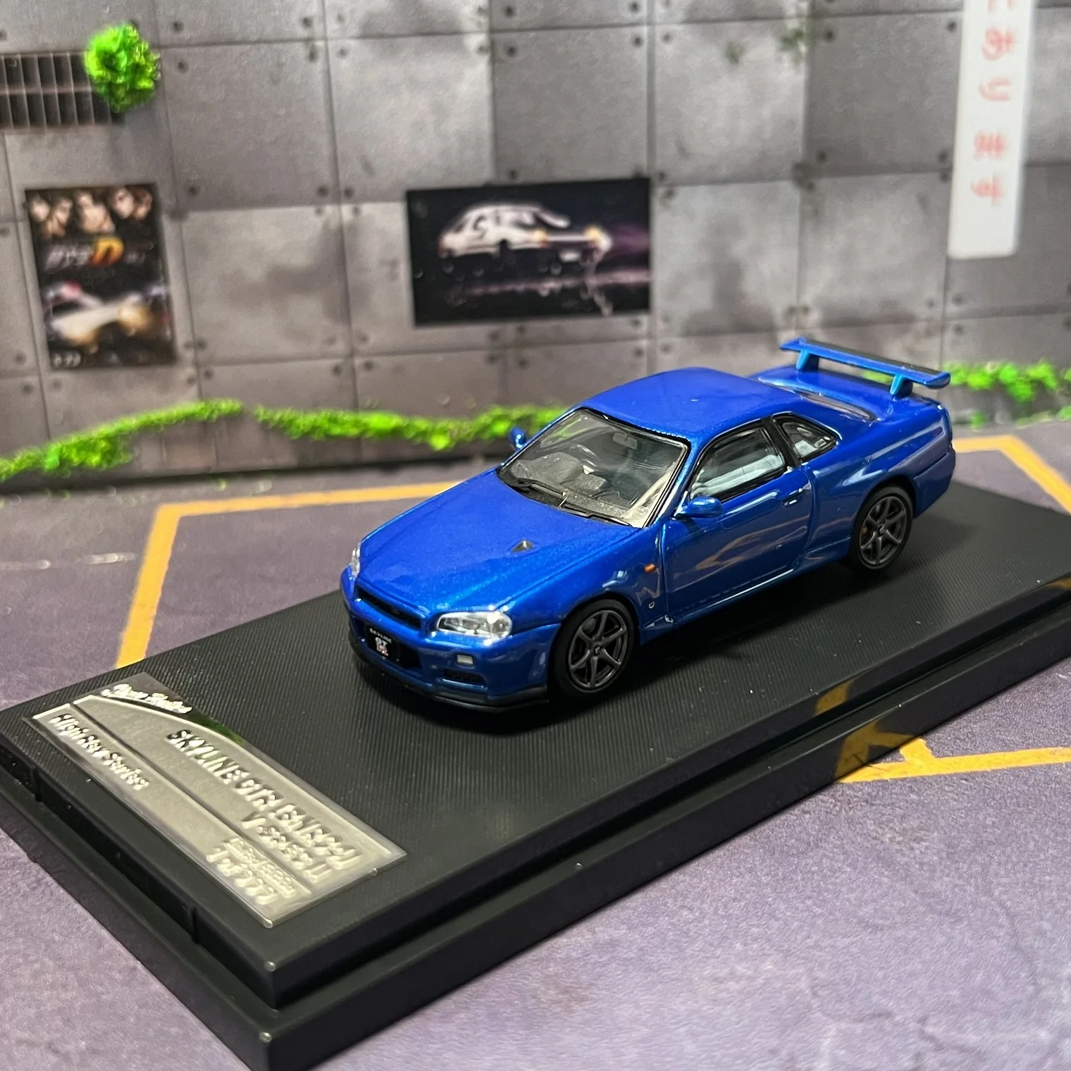 1/64  GTR34 Z Tune Diecast Car Model