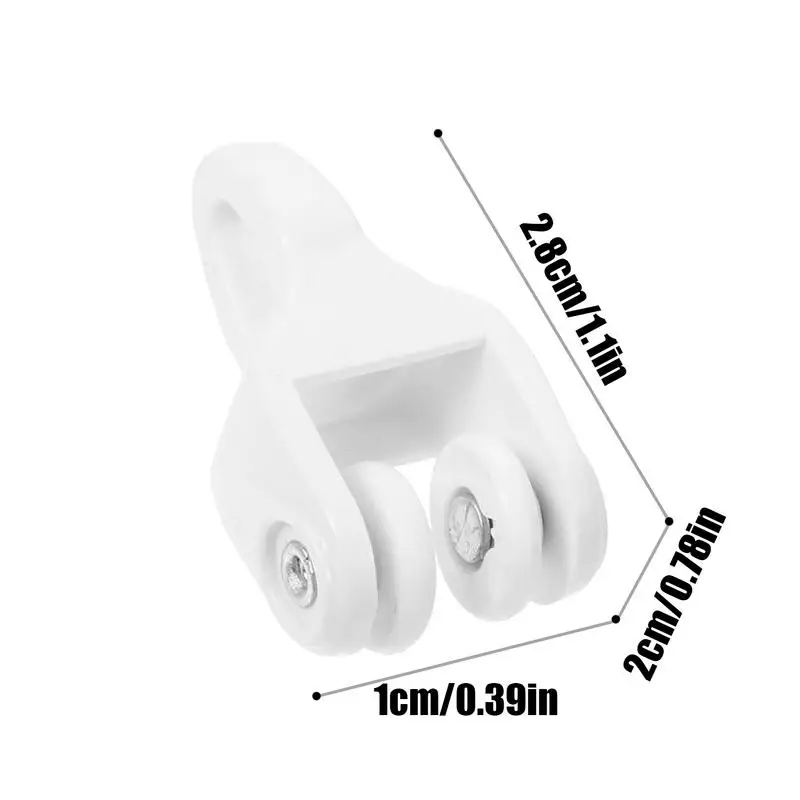 Ceiling Curtains Track Curtains Slider Track 30X Rust-Resistant Clips Heavy Duty Roller For Gazebo Screening Bedrooms RV Window