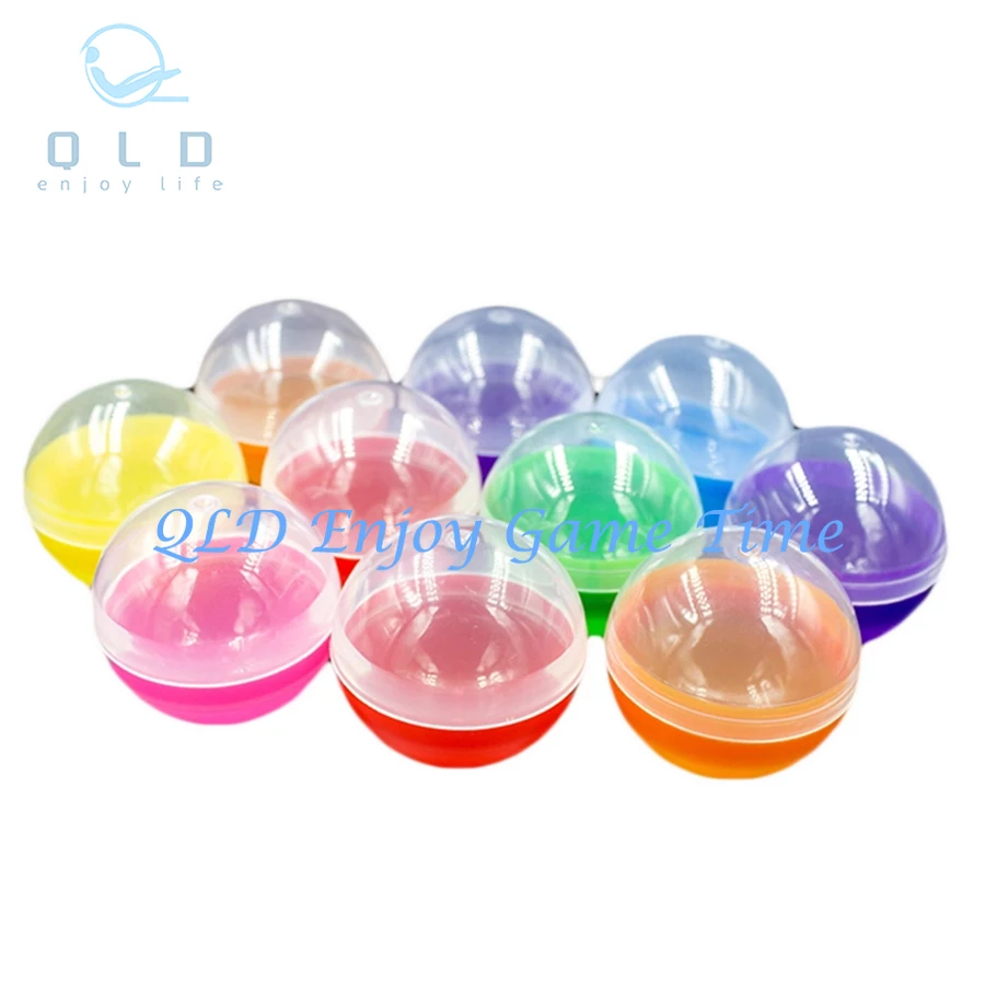 Empty ball, Capsules Egg, Doll Model for Different Figure Toys, Gashapon Balls Vending Machine Gifts, 32mm - 50mm, 100Pcs