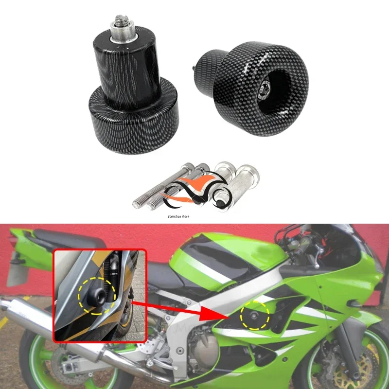 

Fit for Kawasaki Ninja ZX-6R ZX-9R ZX-12R Motorcycle Frame Sliders Crash Falling Protection ZX6R ZX9R ZX12R ZX 6R 9R 12R