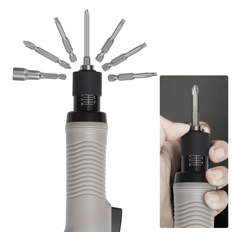 Professional Grade DIY Electric Screwdriver Mini Size 500RPM Brushless Motor Hand-Held Fixed Twist Design