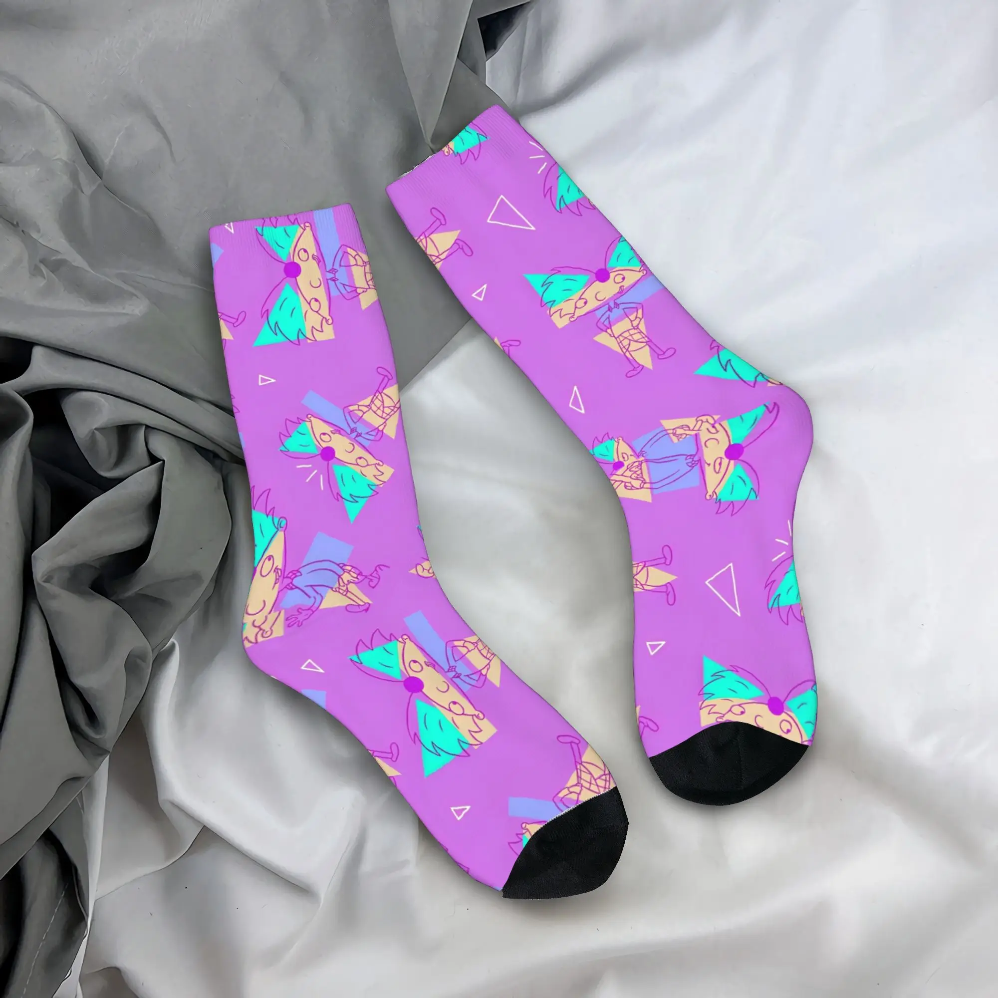 

Эй! Носки с рисунком Арнольда (6), нескользящие чулки, мужские мягкие носки для скалолазания, осенние повседневные носки с принтом