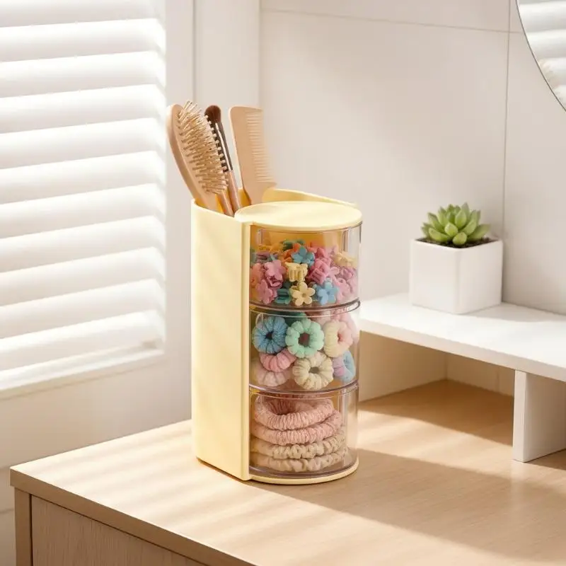 Rotatable Hair Accessories Organizer description 3