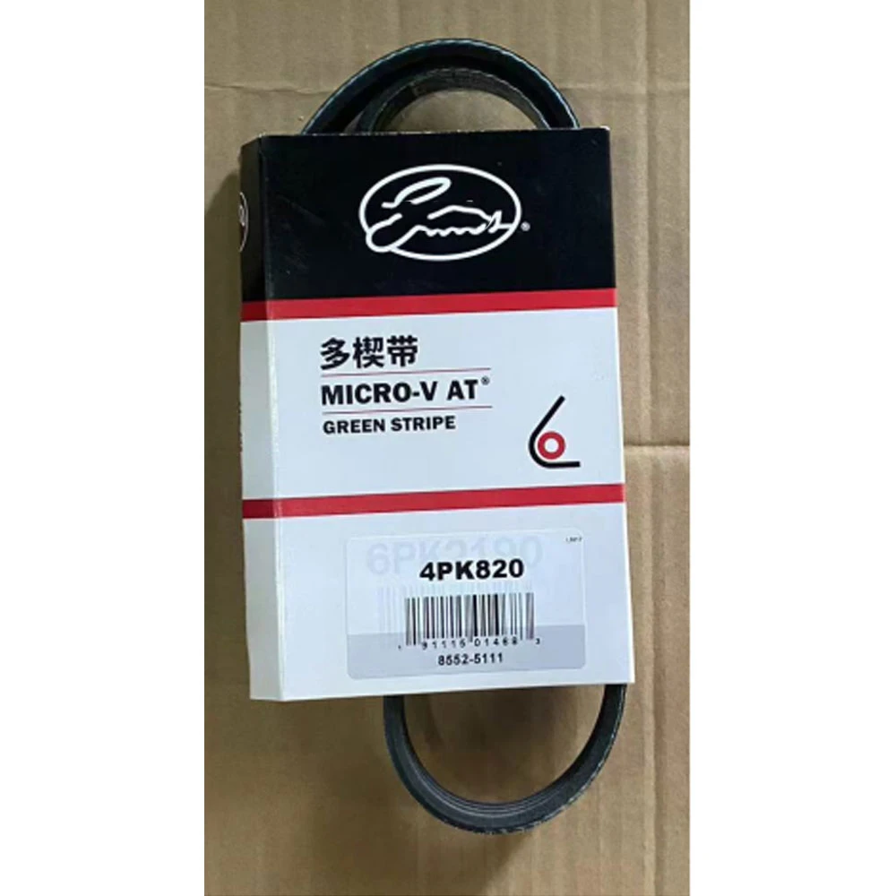 Per NISSAN Power Steer Belt adatta per Nissan Navara D40 Thai Spagnolo YD25 R51 (4PK820)