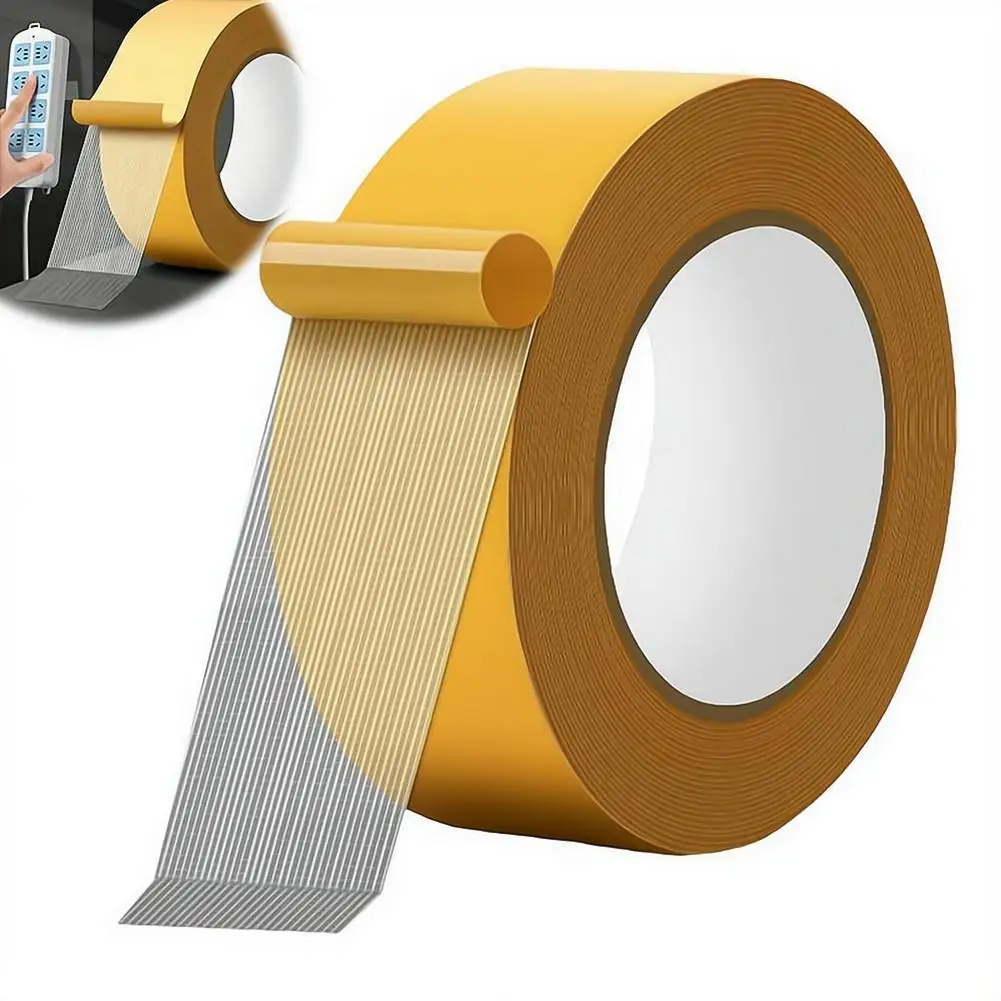 Extra Strong Waterproof Grid Double-Sided Tape Carpet Fixation Bookbinding Home Improvement Heavy Duty
