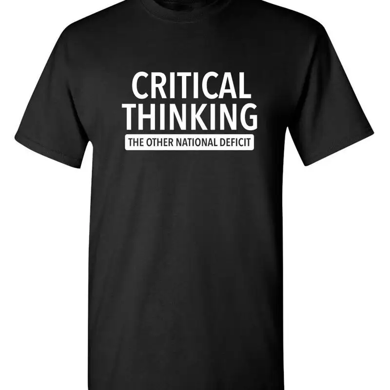 Critical Thinking The Other Nation Sarcastic Humor Novelty Funny T Shirt