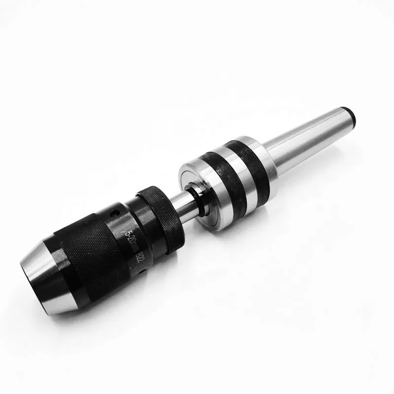 For rotary drill chuck lathe tailstock Mohs inlaid self-tightening drill chuck rotary thimble