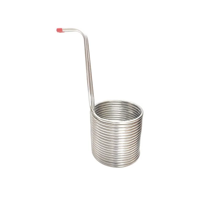 304 Stainless Steel Immersion Wort Chiller for Homebrew Beer Cooling Coil