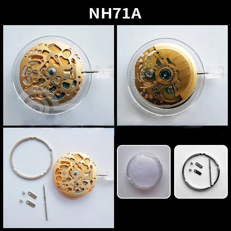 NH71A S Fully Automatic Mechanical Movement Japanese Original Brand New NH71 Movement Watch Accessories