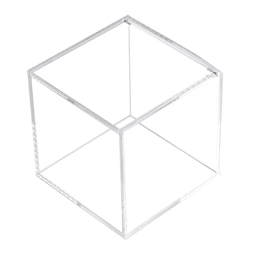 

1pc Dustproof Storage Box Transparent Acrylic Desktop Organizer Container For Coffee Capsules Jewelry Makeup Accessories
