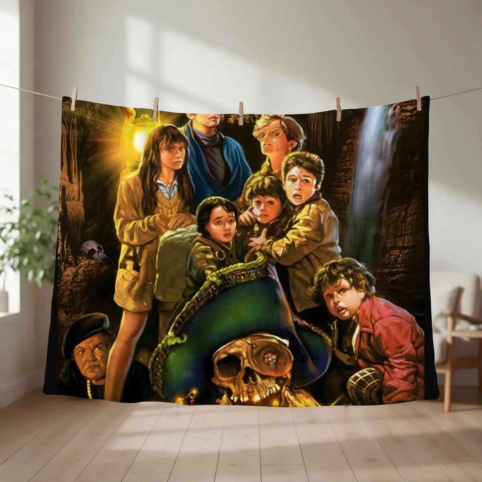 the goonies Throw Blanket Warm warm for winter Giant Sofa Plaid Blankets