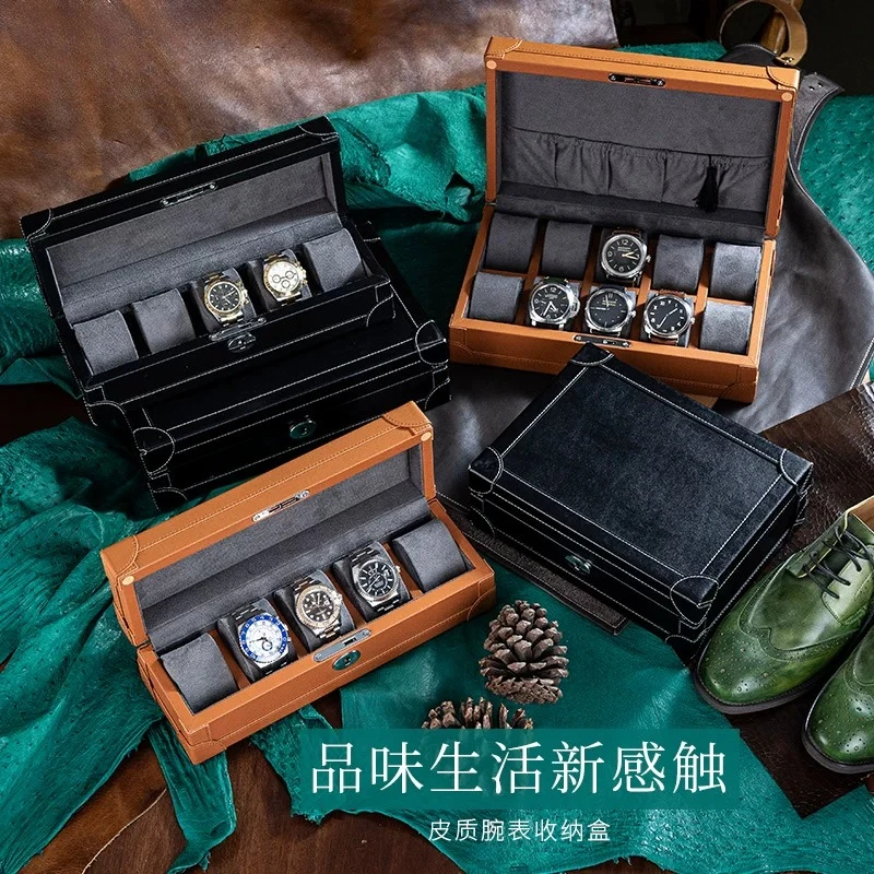 1pc 가죽 시계 보석 보관 상자 라이트 럭셔리 고급  - Luxury Watch Grade 리뷰 및 가격