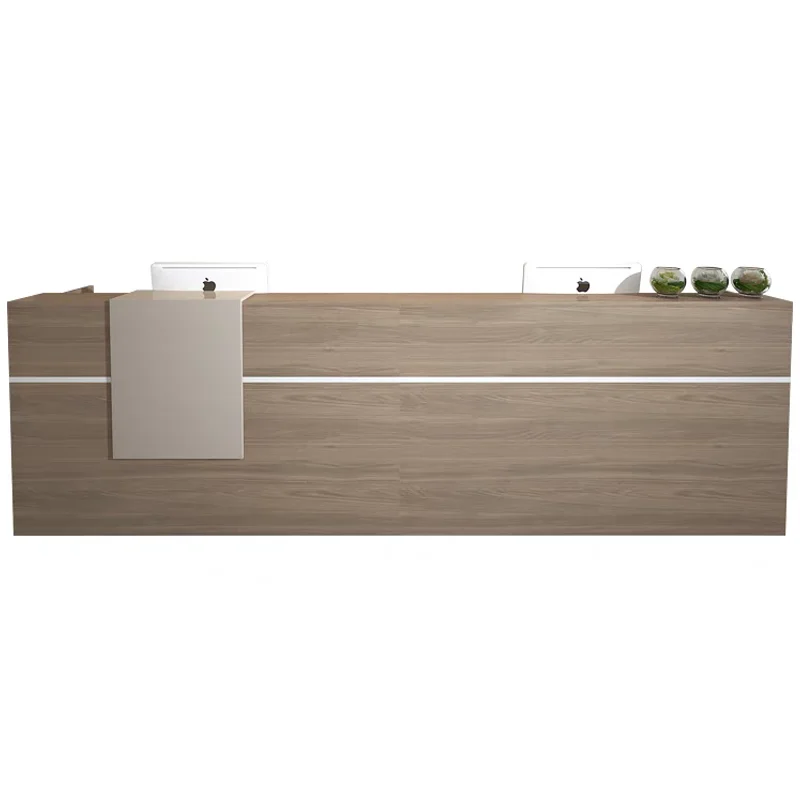 تخزين تخزين مكتب الاستقبال ديكورات الجمال الحديث مكتب الاستقبال مكافحة الأثاث التجاري الفاخر الجمالي