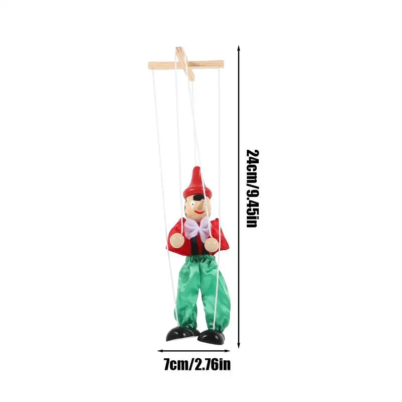 String Marionette Puppets String Marionette Figure Doll Hand Eye Coordination Puppetry Doll For Men Women Adults Boys Girls Kids