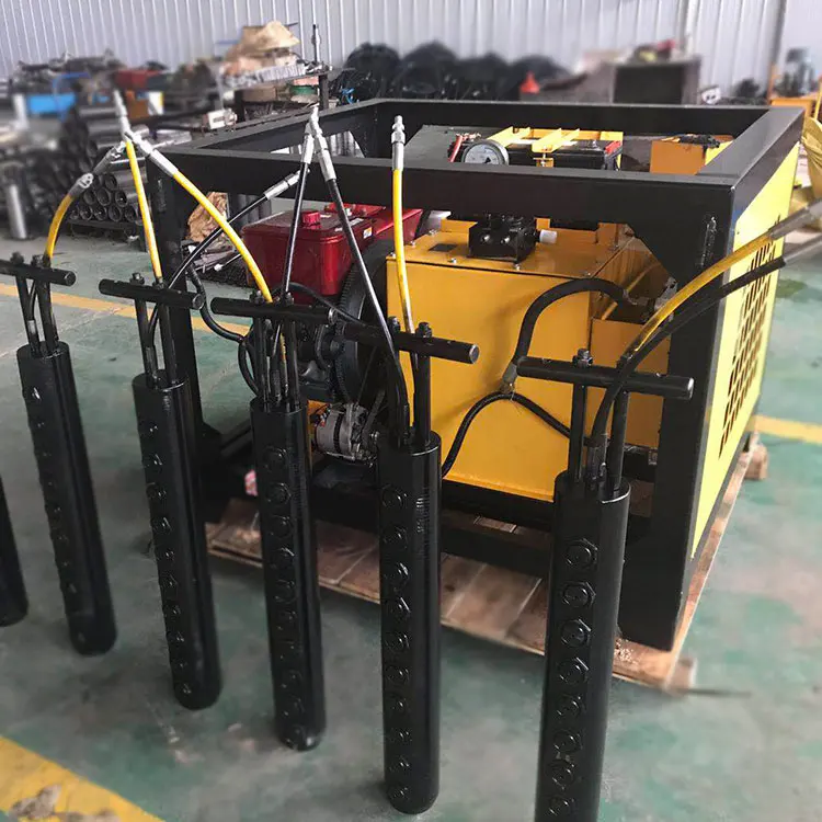 

Большие пневматические инструменты для разделения бетона на продажу, клиновой экскаватор, машина для разрушения камня Darda C12, гидравлический раскаточный камень