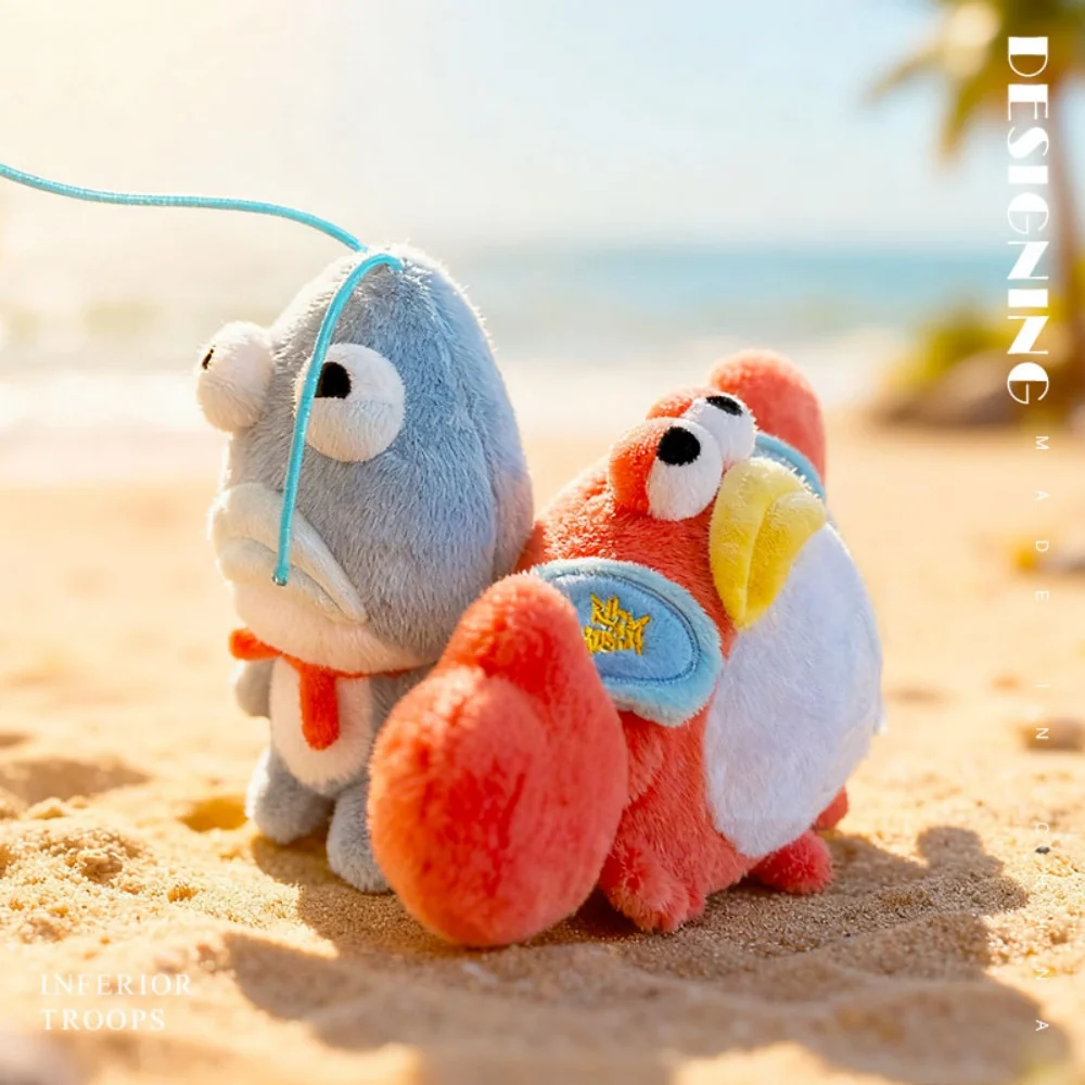 Cartoon Lobster Crab Plush Toy Adorable Soft Lifelike Lobster Stuffed Dolls Funny Birthday Gift Home Decoration