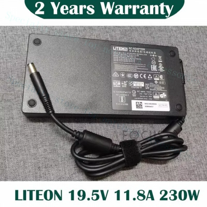 

A++ Genuine for OEM LITEON 19.5V 11.8A PA-1231-12 For Intel NUC 11 NUC11PHKi7 230W 7.4mm