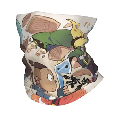अवतार द लास्ट एयरबेंडर बंदना नेक कवर प्रिंटेड फेस स्कार्फ गर्म फेस मास्क राइडिंग यूनिसेक्स वयस्क सभी मौसम 6 best sales gaiters - №6