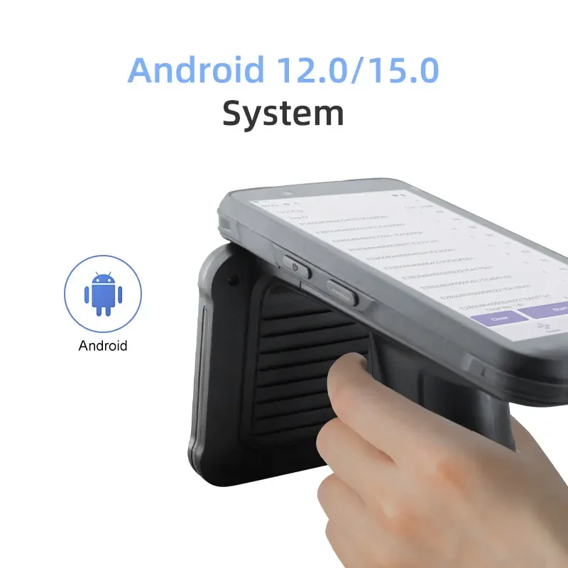 H105Waterproof Uhf Rfid 4g Card Rfid Blue Tooth 18 Meters Rfid Handheld Reader Terminal Smart Inventory Management System